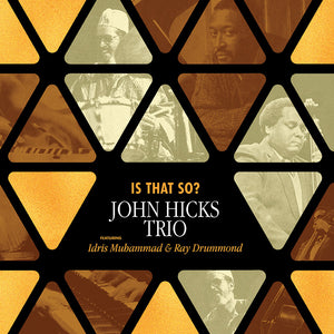 John Hicks Trio ‎– Is That So?