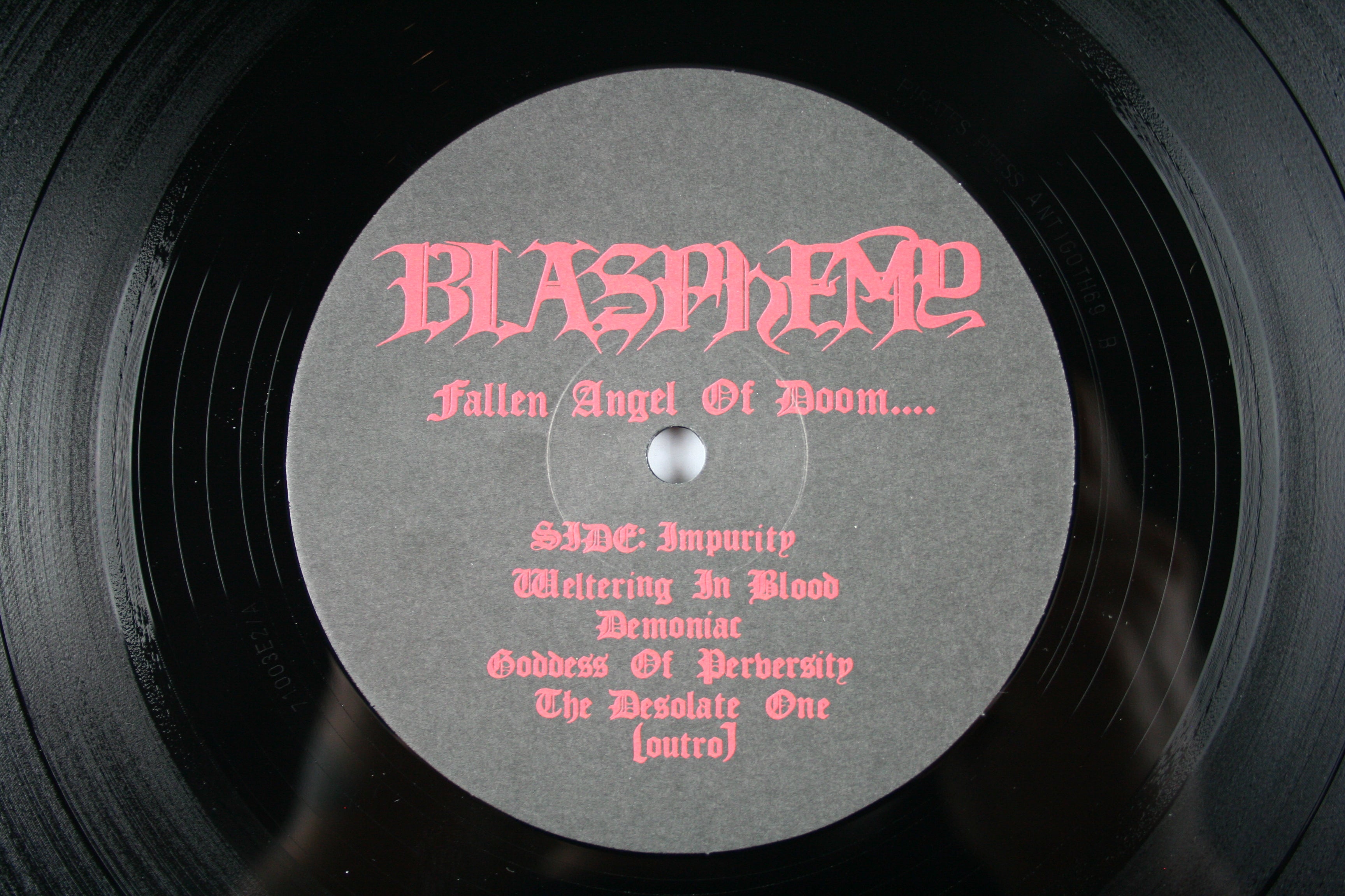 Blasphemy ‎– Fallen Angel Of Doom