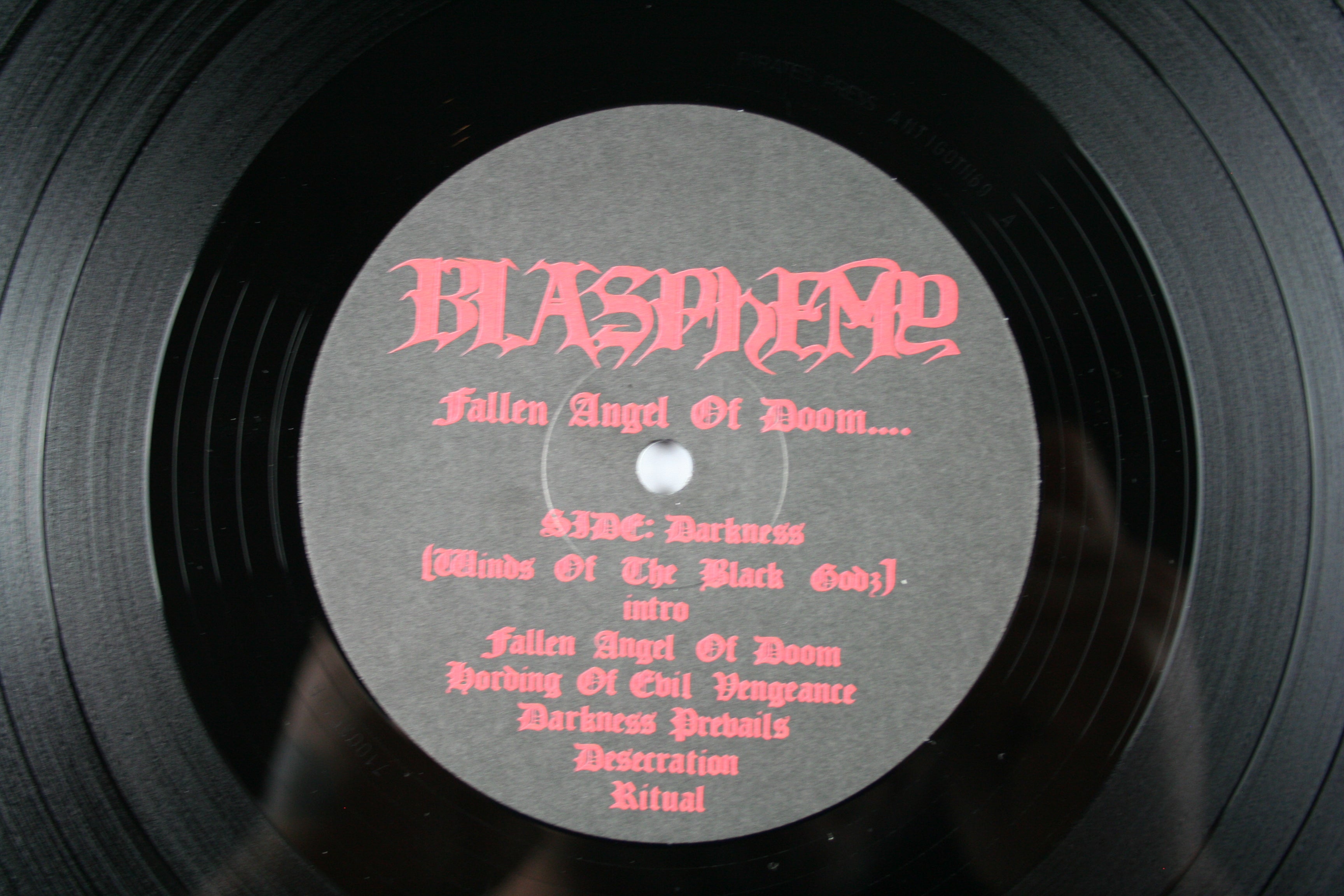 Blasphemy ‎– Fallen Angel Of Doom
