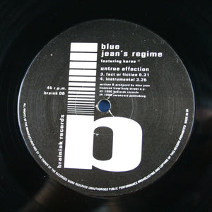 Blue Jean's Regime Featuring Koree F. Mordaunt - Untrue Affection