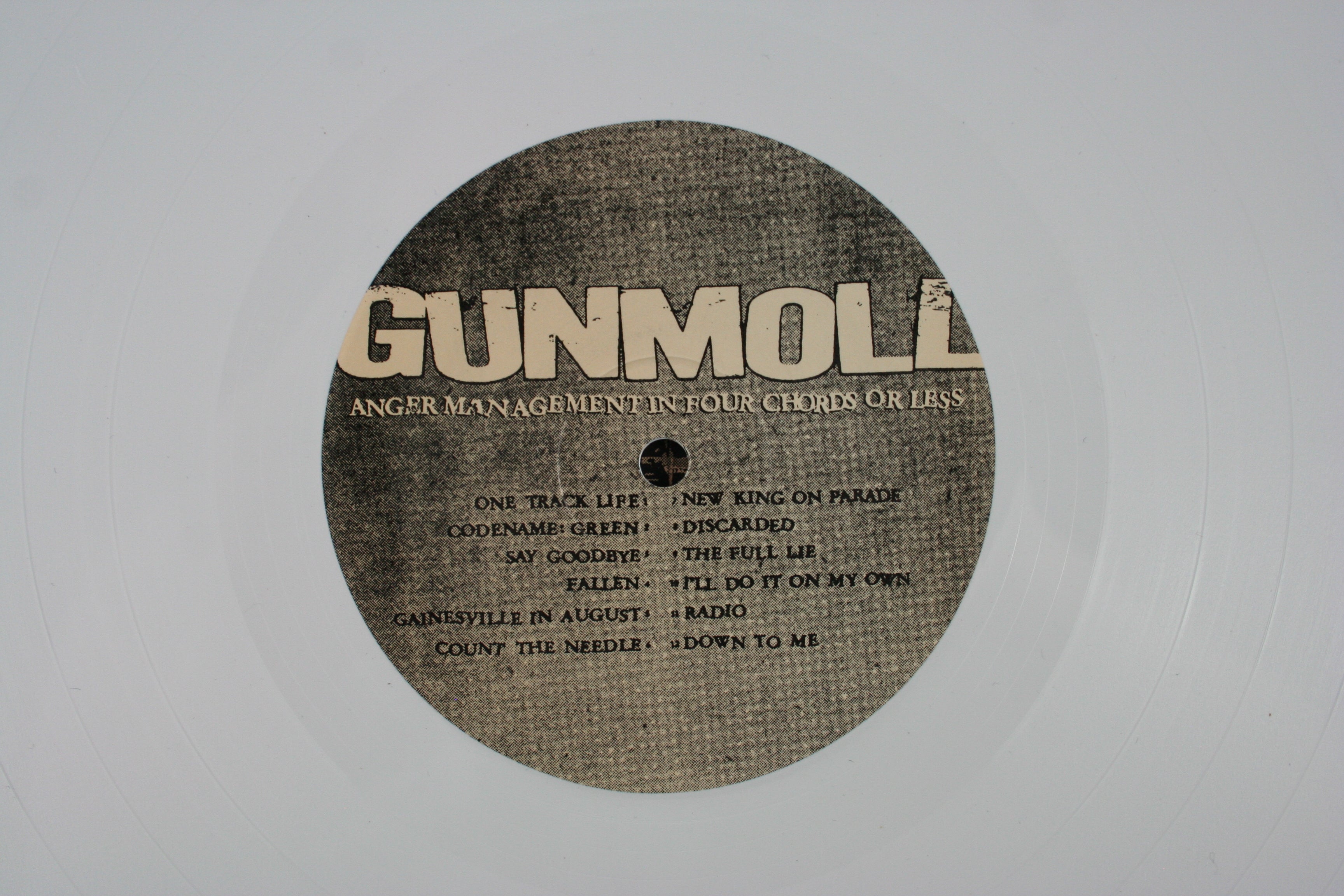 Gunmoll ‎– Anger Management In Four Chords Or Less