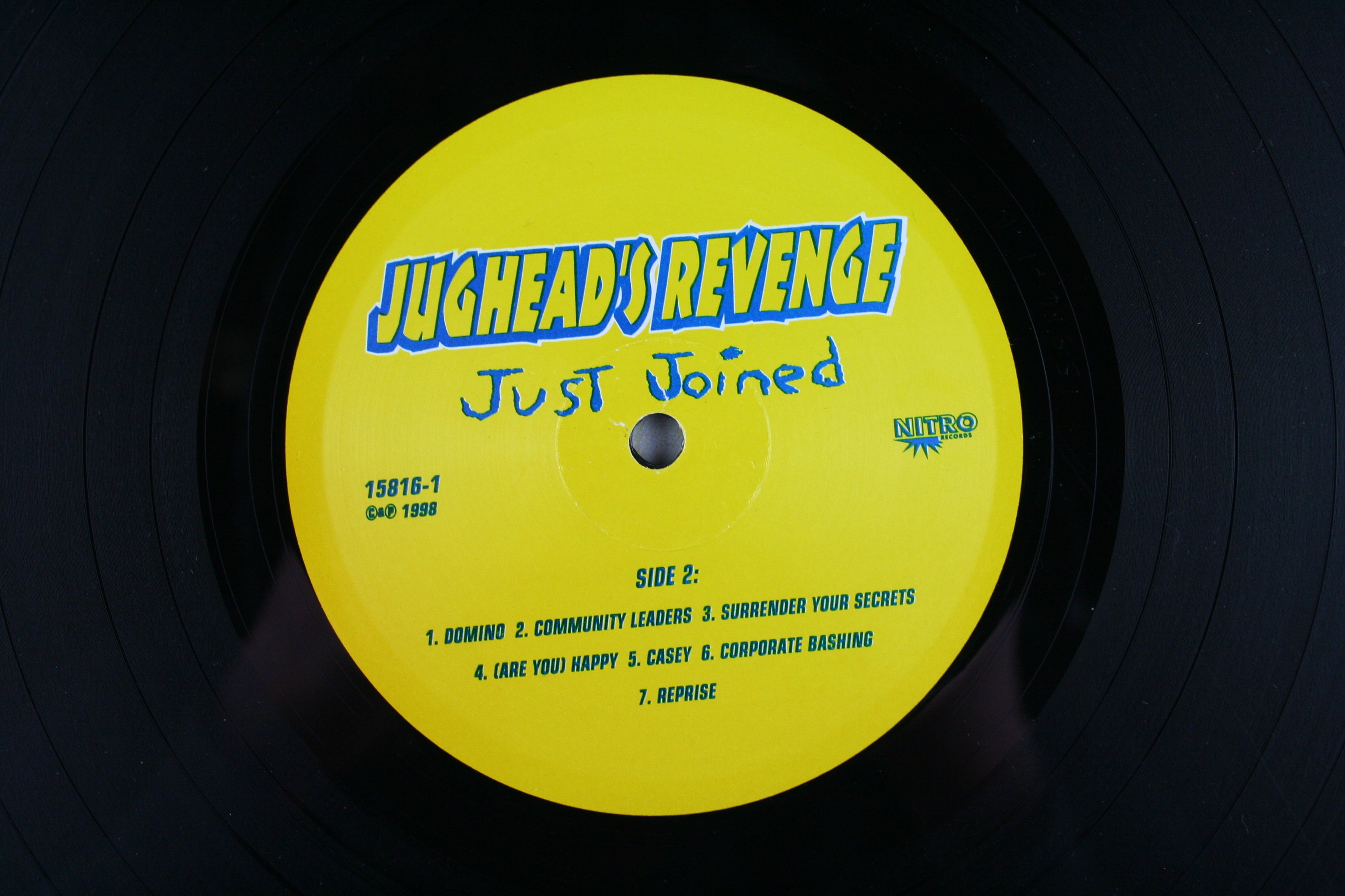 Jughead's Revenge ‎– Just Joined