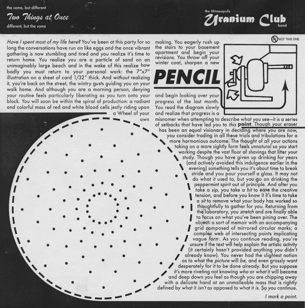 The Minneapolis Uranium Club Band ‎– Two Things At Once (Again)
